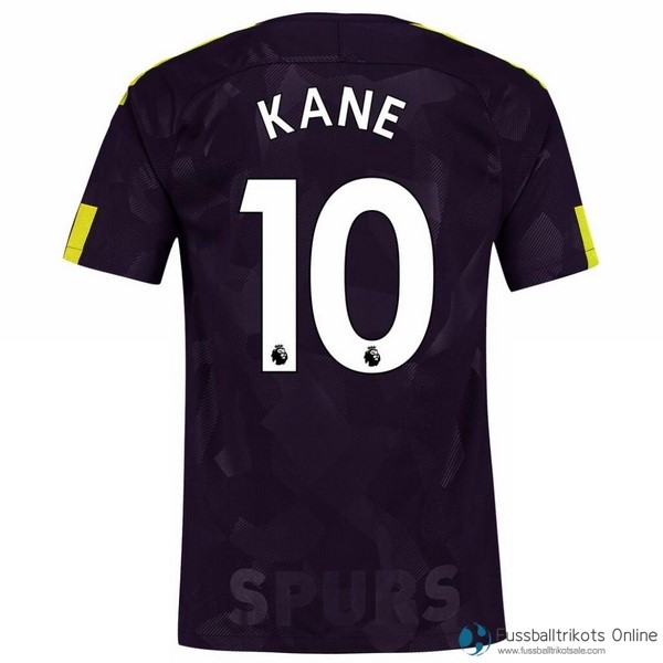 Tottenham Hotspur Trikot Ausweich Kane 2017-18 Fussballtrikots Günstig